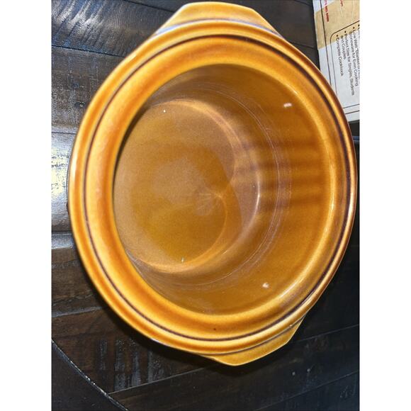 NIB New Vintage Rival Crock-Ette Stoneware Slow Cooker 1 Quart Almond Kitchen - Picture 8 of 9